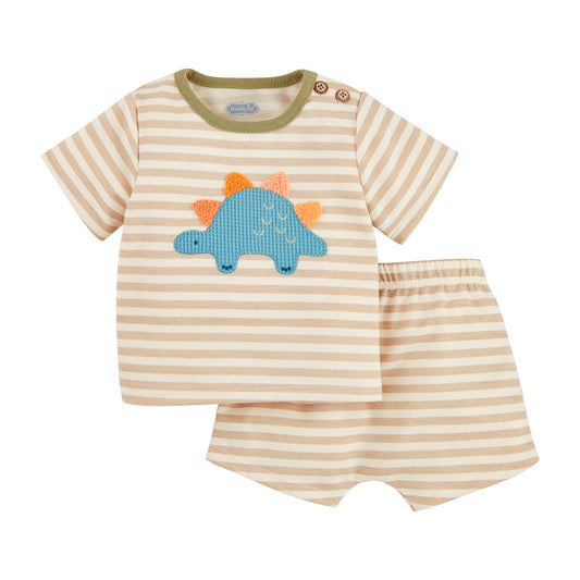 Dino Applique Short Set