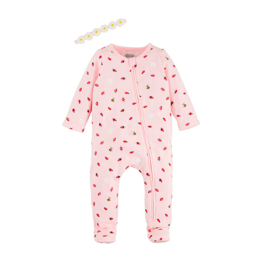LADYBUG ZIP SLEEPER