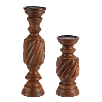 Wooden Candle Holder