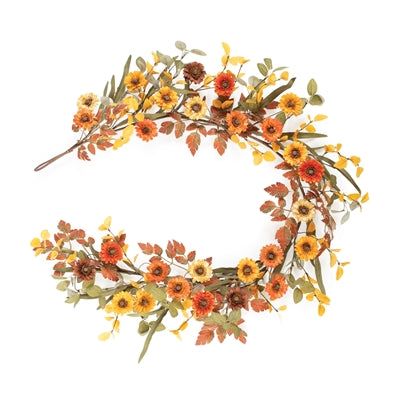 Mixed Gerbera Daisy Garland