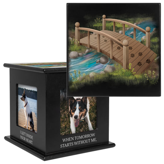 Paw Prints Photo Cube