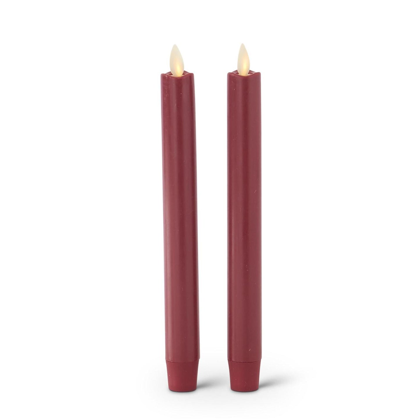 2 Pack 9.75 Inch  Wax Luminara Taper Candles