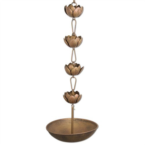 BLOSSOM RAIN CHAIN WITH BASIN