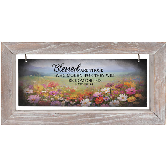 FRAMED MESSAGE BAR-BLESSED