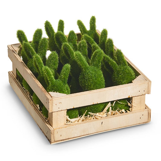 Crate of Moss Rabbits