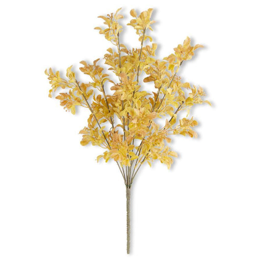 18.5 Inch Yellow & Orange Leaves Bush
