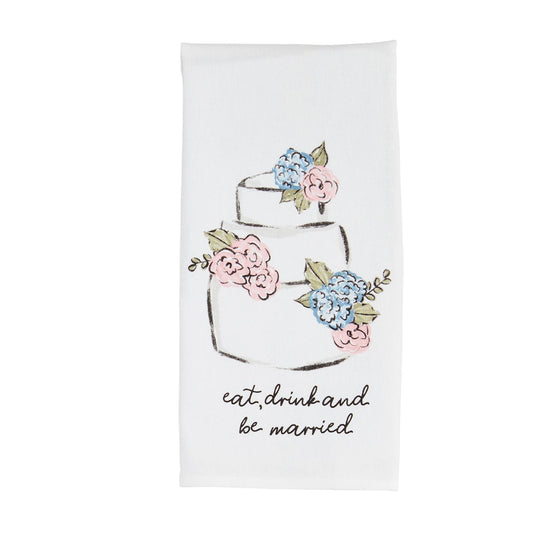 Eat Drink Cotton Hand Towel