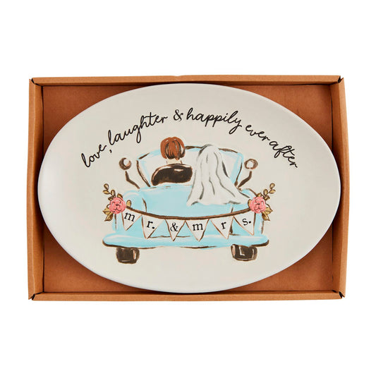 Wedding Sentiments Plate