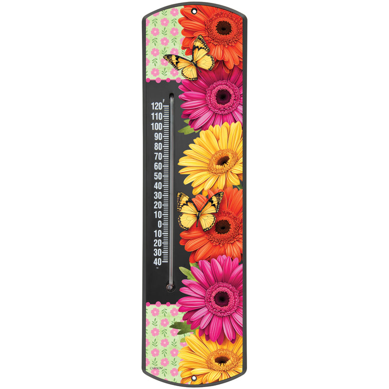 Thermometer - Bright Gerberas