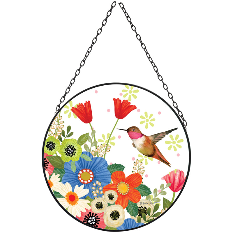 Suncatcher - Garden Hummingbird