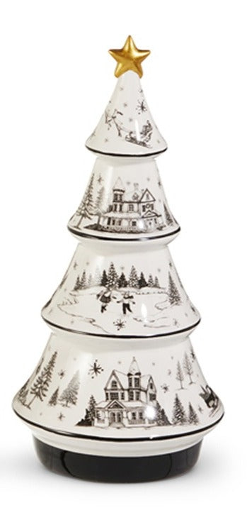 12 Through the Woods Ceramic Trees