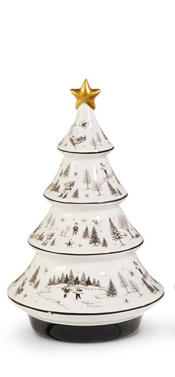 12 Through the Woods Ceramic Trees