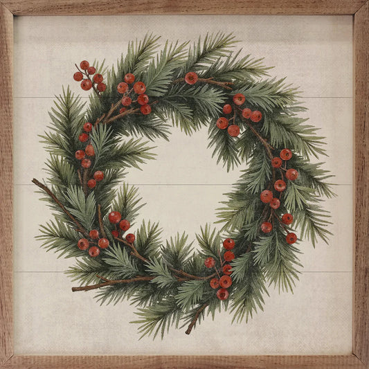 Berry Pine Wreath