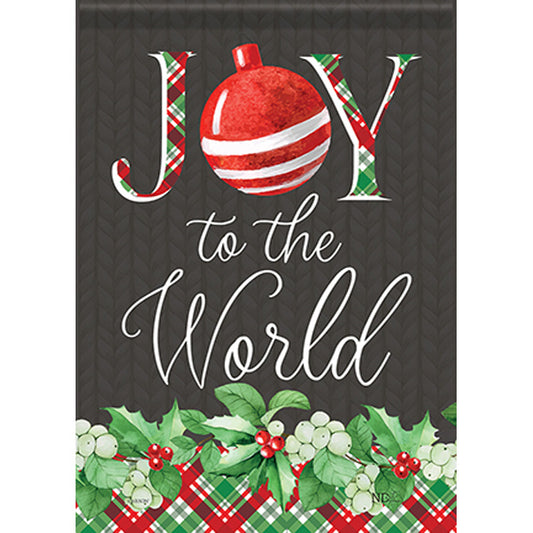 Christmas Joy Garden DuraSoft Flag