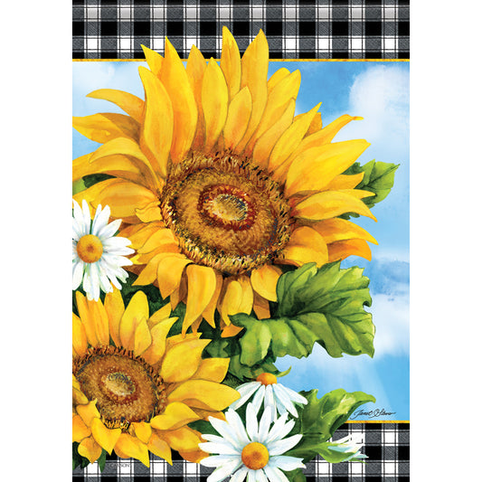 GARDEN FLAG-SUMMER SUNFLOWE