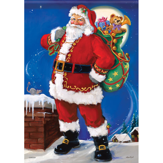 Garden Flag - Good Ole Santa Claus