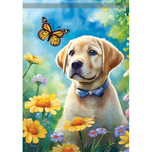 GARDEN FLAG-GARDEN PUPPY