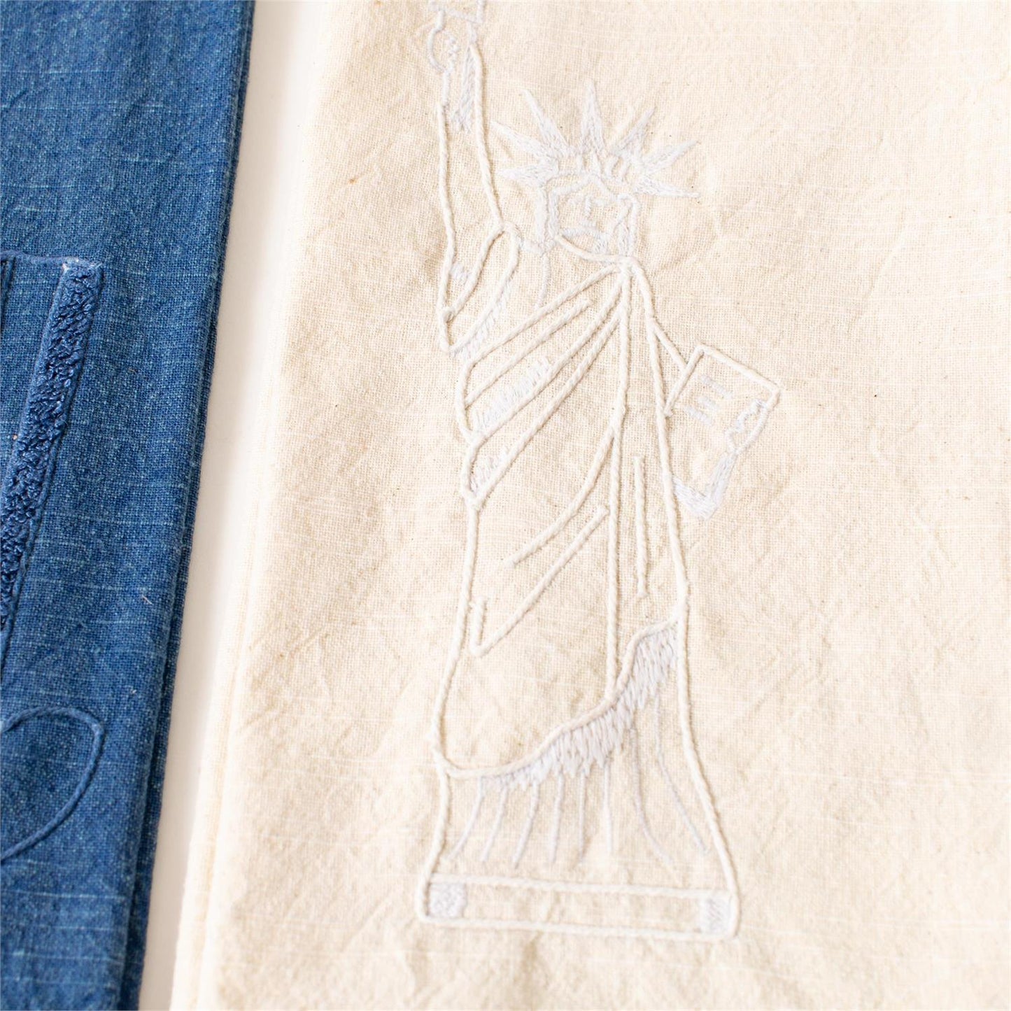 Tea Towels - Patriotic Stonewashed (Set Of 3)