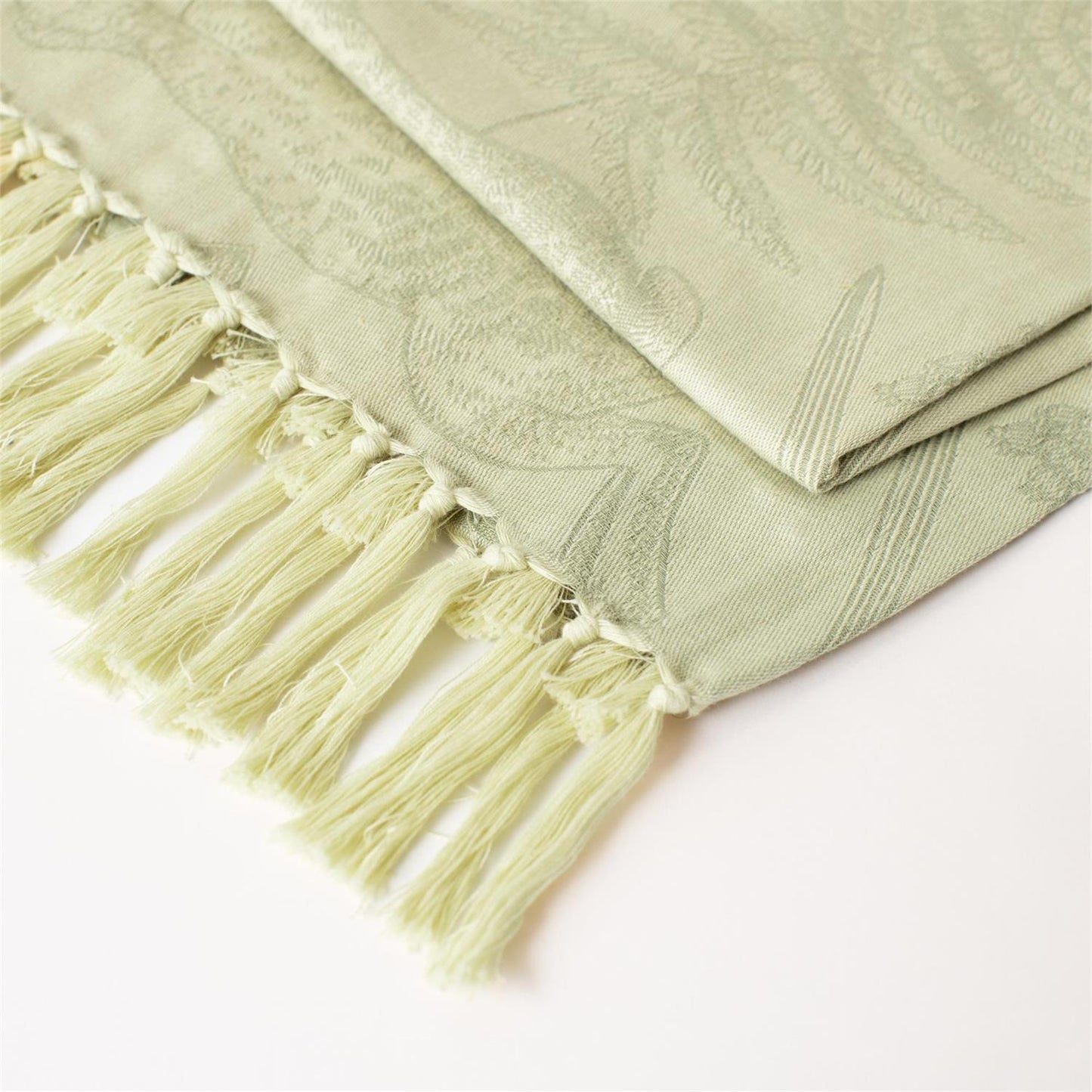 Throw - Rabbit And Fern Jacquard