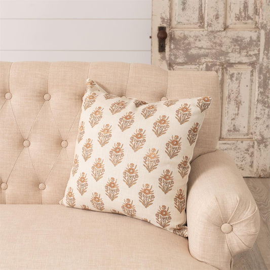 Pillow - Block Print Silhouette