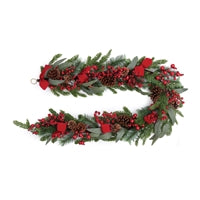 "Yuletide Splendor Holiday Garland"