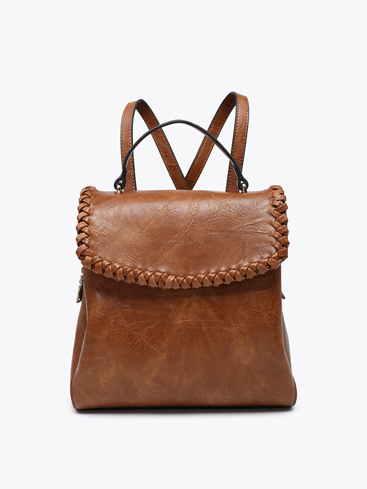 Blossom Vegan Whipstitch Backpack