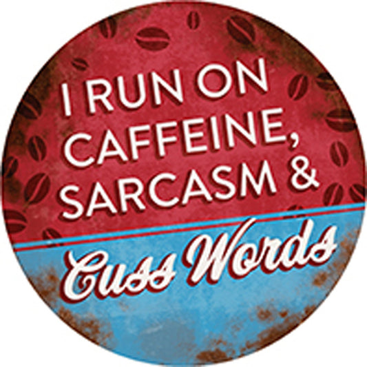 COASTER CAR PKG-RUN ON CAFFEINE