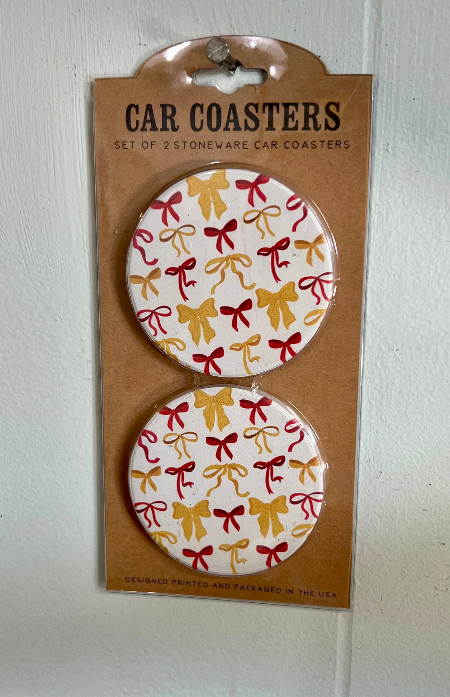Car Coaster - Bows