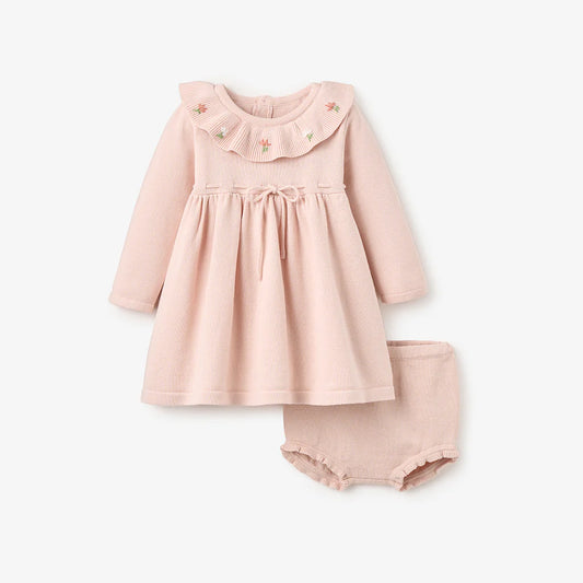 Meadow Flower Dress & Bloomer Set