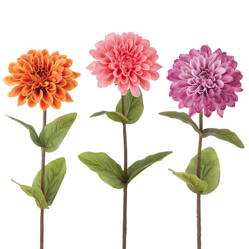 21" Real Touch Dahlia Stem