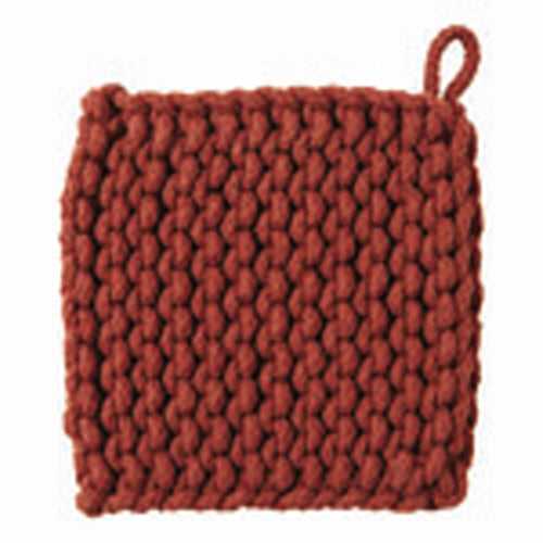 CROCHET TRIVET CHESTNUT