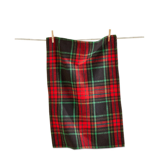 CHRISTMAS PLAID DISHTOWEL