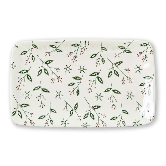 TIS THE SEASON RECTANGULAR PLATTER