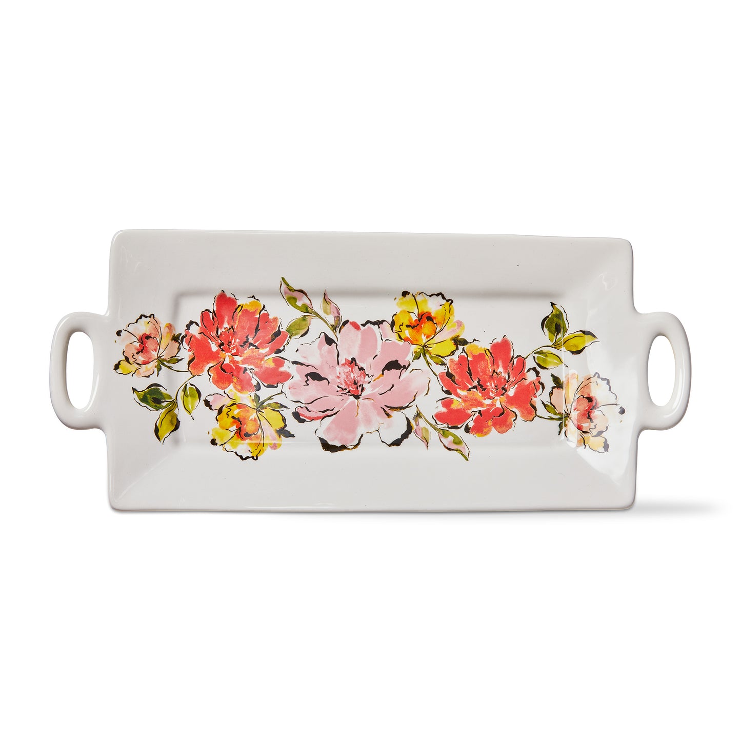 IN BLOOM RECTANGULAR PLATTER