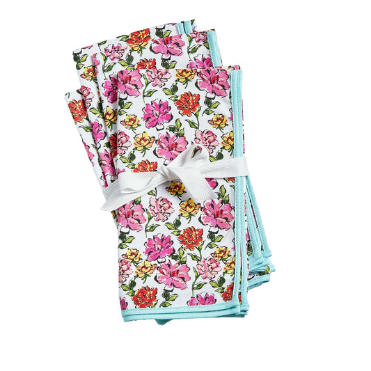 IN BLOOM FLORAL NAPKIN S/4
