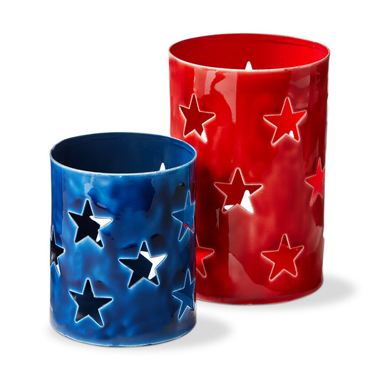 ENAMEL STAR PILLAR HOLDER