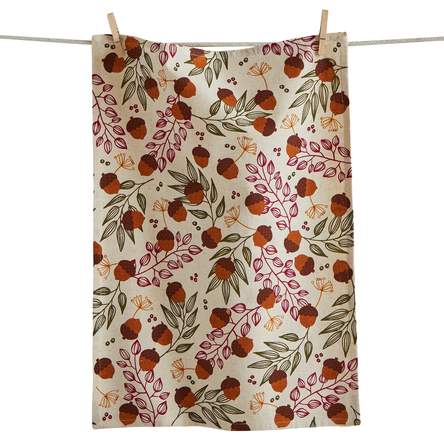 Acorn Harvest Dishtowel
