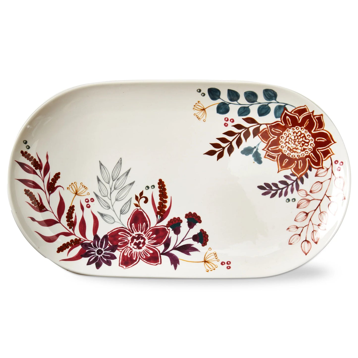 Autumn Bloom Platter Large