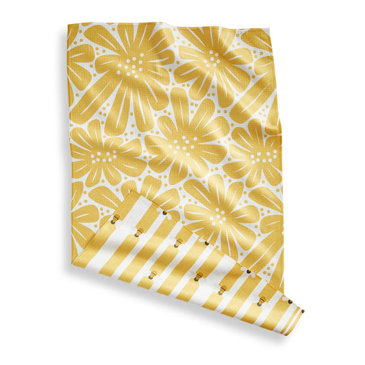 Bold Flower Super Absorbent Dishtowel