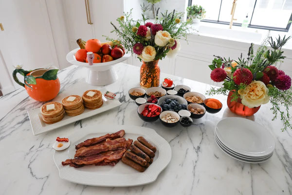 pretty platter- Nora Fleming Pinstripes