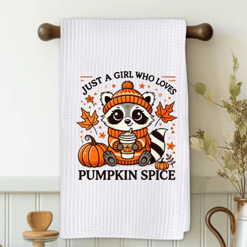Just A Girl Who Loves Pumpkin Spice Microfiber Decorative Towel