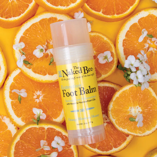 2 oz. Orange Blossom Honey Restoration Foot Balm