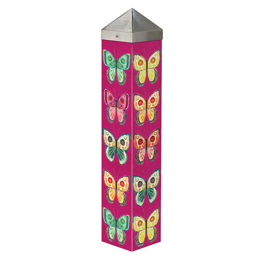 Bohemian Flutters Pole 20" Art Pole