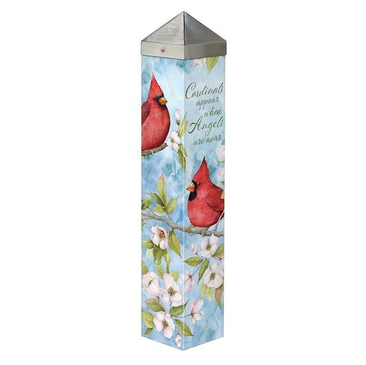Little Cardinal Dogwood 20" Art Pole