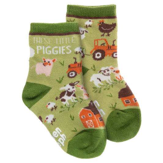 TODDLER CREW SOCKS FARM
