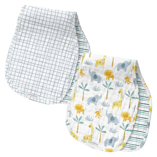 MUSLIN BURP CLOTH ZOO