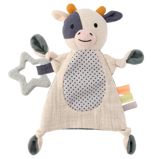 BABY CRINKLE TOY COW