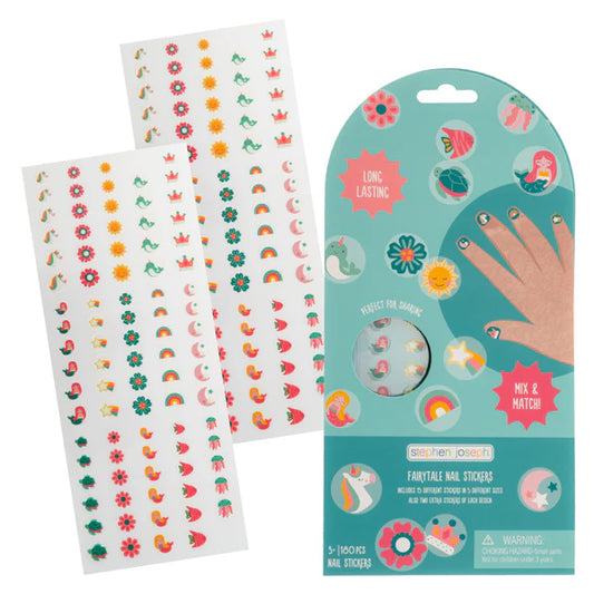 CLEAR NAIL STICKERS FAIRYTALE