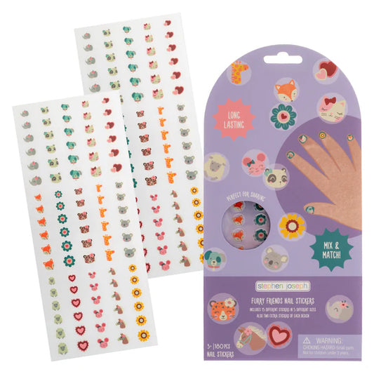 Clear Nail Stickers Animals