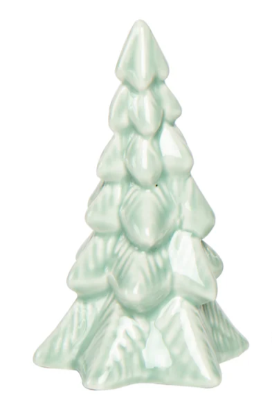 Cer Iridescent Green Tree Fig 3 Asst